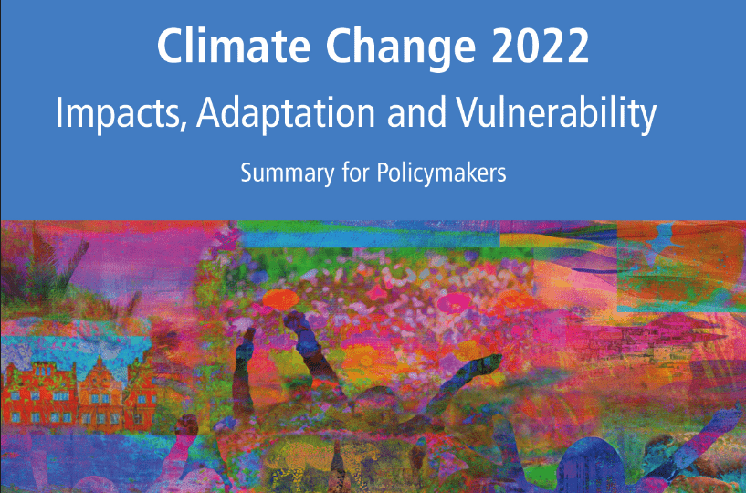 IPCC report warns about the impacts of climate change